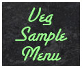 Snow Big Deal Vegetarion Sample Menu